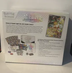 Pokemon Scarlet & Violet Prismatic Evolutions Elite Trainer Box ETB - New/Sealed - Image 2