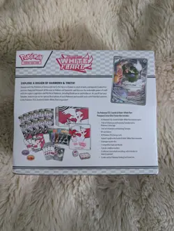 Pokemon White Flare Pokemon Center PC ETB Elite Trainer Box SEALED NEW - Image 2