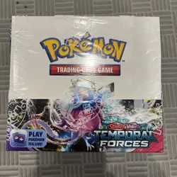 Pokemon TCG Scarlet & Violet Temporal Forces Booster Box 36 x Packs New Sealed - Image 1