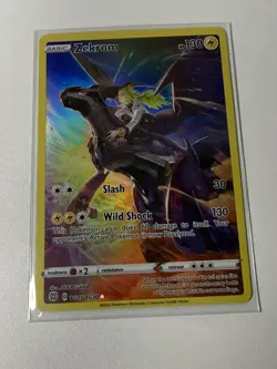 Pokemon TCG Zekrom TG05/TG30 SWSH09 Brilliant Stars TG Holo Ultra Rare Eng - Image 1