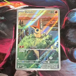 Pokemon TCG Victini SVP 208 Black Star Promo NM - Image 1