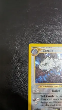 Pokemon TCG Steelix Neo Genesis 15/111 Unlimited Holo Rare LP - Image 5