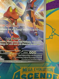 Pokemon Ethan's Magcargo 222/217 Illustration Rare Ascended Heroes Pokemon NM - Image 4
