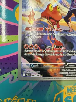 Pokemon Ethan's Magcargo 222/217 Illustration Rare Ascended Heroes Pokemon NM - Image 5