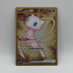 Mew EX 2023 Pokemon TCG SV Scarlet & Violet 151 Hyper Rare Holo 205/165 promo - Image 1