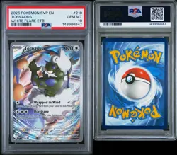 2025 POKEMON SVP EN-SV BLACK STAR PROMO #210 TORNADUS PSA 10 - Image 3