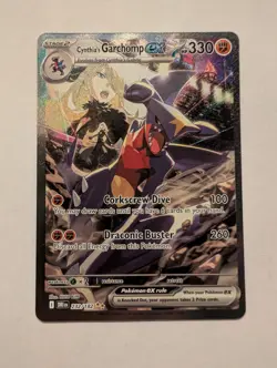 Cynthia's Garchomp Ex - 232/182 - *SIR* - Pokemon TCG Destined Rivals - NM - Image 1