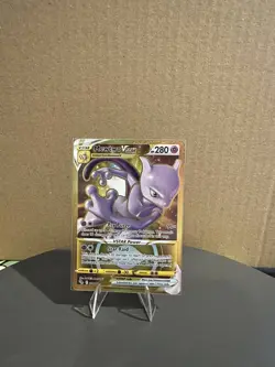 Mewtwo VSTAR 086/078 - Pokemon TCG: Pokemon GO - Full Art/Secret Rare MINT! - Image 1