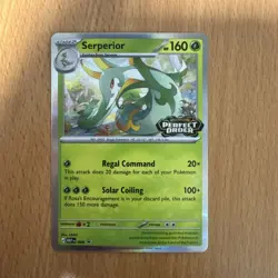 Pokemon TCG - Serperior MEP 064 Perfect Order Stamped Prerelease Promo Holo - Image 1