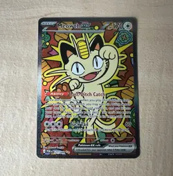 Pokemon Meowth EX SIR Perfect Match EN 121/088 English - Image 1