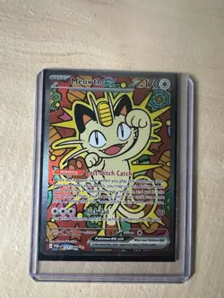Pokemon Meowth EX SIR Perfect Match EN 121/088 English - Image 3