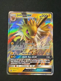 Pokemon Jolteon GX SM173 Black Star Promo Holo NM - Image 1
