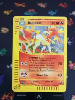 Pokemon Rapidash Holo Expedition 26/165 MP - Image 1