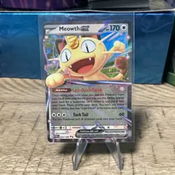 Pokemon TCG Meowth Ex 062/ Holo Rare Perfect Order - Image 1