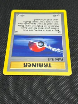 Pokemon Tcg Poke Ball 64/64 Trainer Jungle 1st Edition Non Holo - Image 3