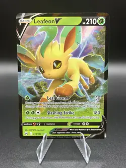 Leafeon V 013/159 - Crown Zenith - Ultra Rare Holo Pokemon TCG Full Art - NM - Image 1