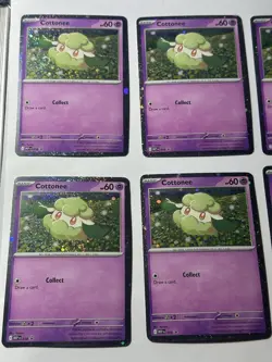 Pokemon TCG 8x Cottonee Cosmo Holo Promo 018 - Image 1