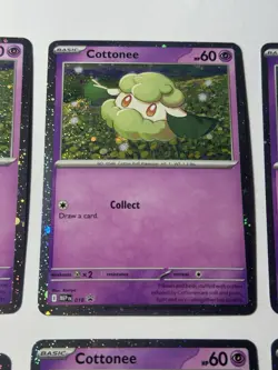 Pokemon TCG 8x Cottonee Cosmo Holo Promo 018 - Image 3