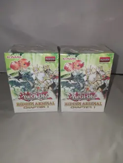 2 Boxes Hidden Arsenal: Chapter 1 Mini-Box 1st Edition Yu-Gi-Oh Sealed R0001 83717854326 - Image 1