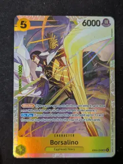 Borsalino Foil SR EB04-058 - One Piece - OP15 Adventure On Kami’s Island NM H45 - Image 1