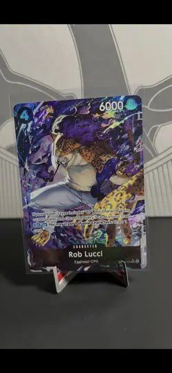 Rob Lucci Adventure on Kami’s Island SR Alternate Art EB04-048 One Piece - Image 1