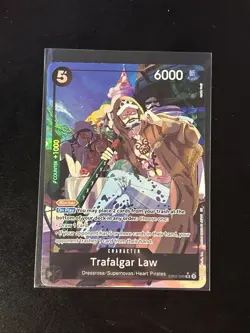 One Piece Trafalgar Law EB02-045 Alt Art SR - Image 1