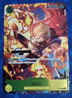 Sanji (P-034) Championship 2023 Promo One Piece TCG English - Image 1