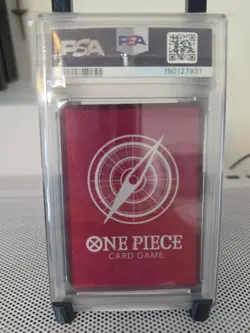 Monkey.D.Luffy ST01-001 Super Pre-Release Straw Hat Crew Foil Leader PSA 9 - Image 2