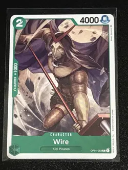 One Piece Kid Pirates Theme 5 Card Lot Heat/Killer/Wire/Repel/Hitokiri Kamazo - Image 2