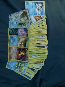 Pokemon TCG CARD LOT 150+ WITH VINTAGE GRAILS - Image 1