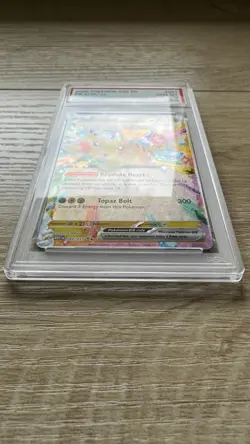 Pokemon Pikachu ex 057/217 - ME: ASC Double Rare Holo Card GEM MINT PSA 10 - Image 2