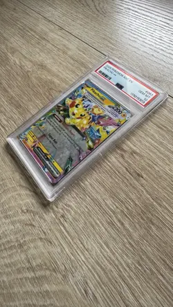 Pokemon Pikachu ex 057/217 - ME: ASC Double Rare Holo Card GEM MINT PSA 10 - Image 3