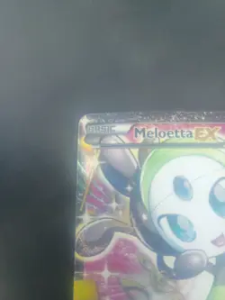 Pokemon TCG Meloetta EX Full Art Ultra Rare Card RC25/RC25 Moderate Play - Image 2