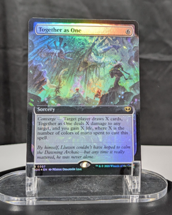 MTG Together as One EXTENDED ART FOIL NM Secrets of Strixhaven SOS #0307 Rare - Image 1