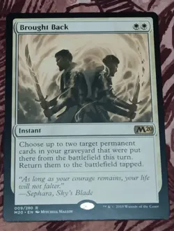 Brought Back Rare Core Set 2020 Magic: The Gathering Near Mint - Image 1