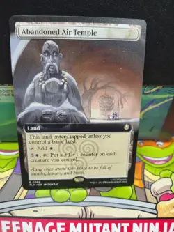 Abandoned Air Temple Ext. Art Avatar TLA Rare NM - Image 1