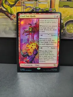 Cool but Rude Foil MTG TMNT Rare NM - Image 1