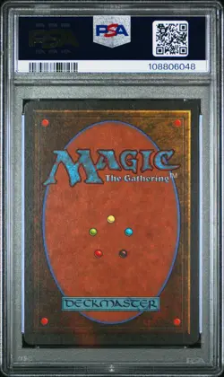 WINDS OF CHANGE Legends PSA 9 Vintage MTG [Nostalgium] - Image 2