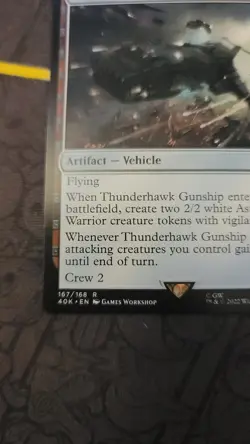 Thunderhawk Gunship [Warhammer 40,000 Commander 40K] M/NM MTG Magic - Image 5