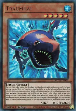 YuGiOh Traumhai BLCR-DE025 Ultra Rare NM 1st - Image 1