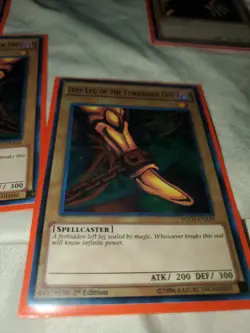 ULTRA RARE Exodia The Forbidden One (5 Card Set) YGLD 1st Edition Holo Yugioh - Image 4