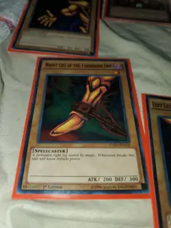 ULTRA RARE Exodia The Forbidden One (5 Card Set) YGLD 1st Edition Holo Yugioh - Image 5