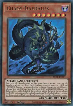YuGiOh Chaos-Daedalus BLCR-DE071 Ultra Rare Neu 1st - Image 1