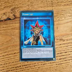 Yugioh! Power Up! DEM5-ENS01 Speed Duel Unlimited Trading Card - Image 2