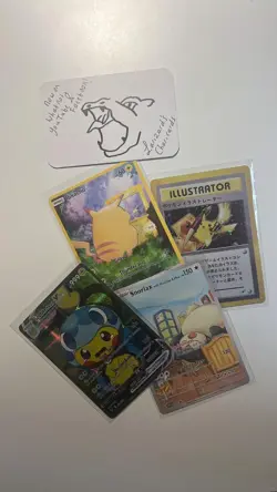 Snorlax with Munchlax & Mew | Van Gogh Pokemon Cards | Eng. | #8 | Read Descr. - Image 4
