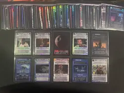 Star Wars CCG SWCCG REFLECTIONS 2 90/105 Cards Incomplete VR/SR Set NM/Mint - Image 1