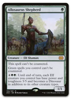 Allosaurus Shepherd #132 (NM) Double Masters 2022 2X2 Magic MTG - Image 1