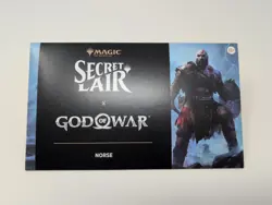 Magic The Gathering Secret Lair God of War Norse Non-Foil - Image 1
