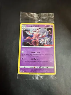 Pokemon TCG Hisuian Zoroark GameStop Promo Sealed – NM, Exclusive Promo Card - Image 1