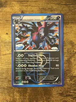 Team Plasma's Hydreigon 78/116 Plasma Freeze Reverse Holo Pokemon Card - Image 1